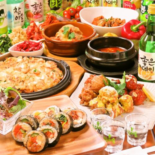 Save on the standard menu! Popular Ongi Jonggi Course ★