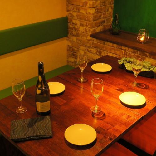 [2 people ~] Table seats where you can relax with your colleagues and friends!