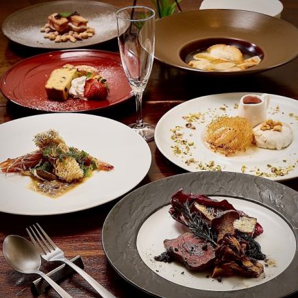 Part 3: 9:00 PM [Limited to December 24th and 25th] Christmas Course with one drink for 13,000 yen (tax included)!