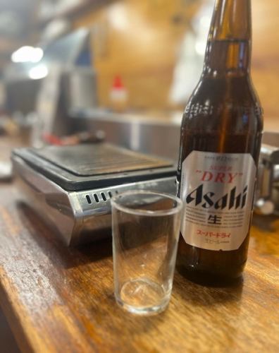 Bottled beer (large bottle) Asahi Super Dry
