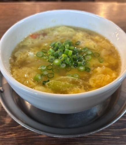 【新登場】玉子スープ