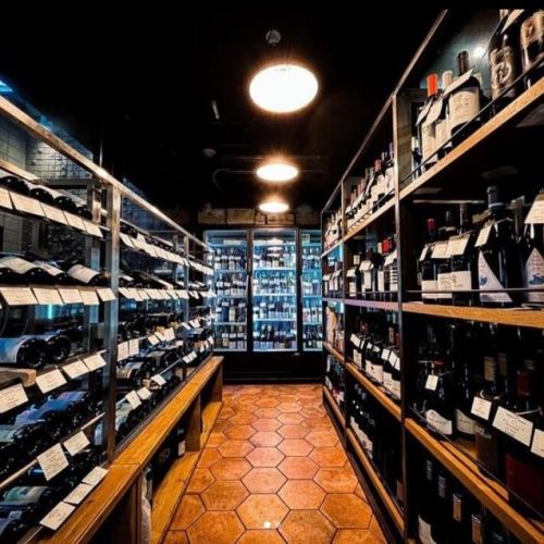 We offer a wide variety of wines