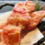 Red ginger tempura