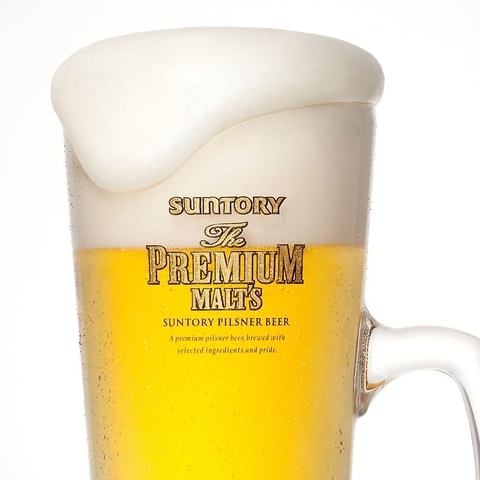 全101種類の「生ビール付飲み放題」 120分1800円(税込)