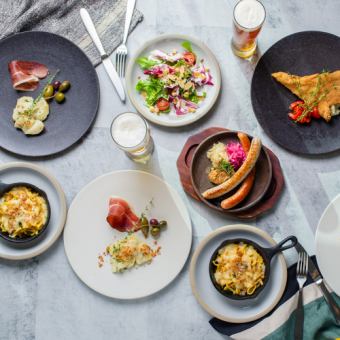 【12월 23-25일 한정!】크리스마스 코스 2025♪ 디저트 포함 전 9품/5500엔【2H 음료 무제한 포함】