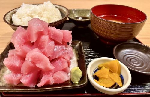 【超豪華】Morimori鮪魚塊套餐