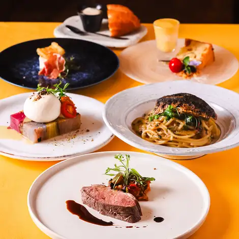 【ランチ】当店人気No.1◆旬の三浦野菜や選べるパスタなど全6品を堪能する季節のランチコース