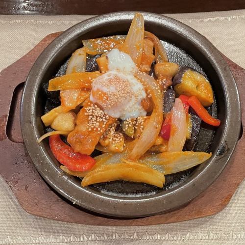 地鶏のニンニクスタミナ焼き