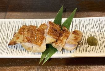 地鶏香ばし炙り焼き