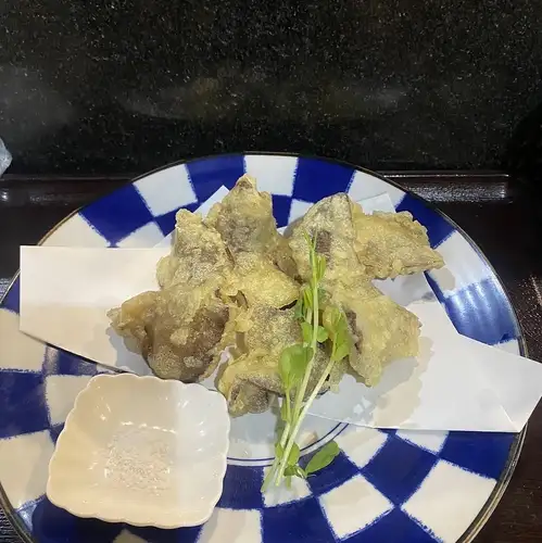 国産きくらげの天ぷら