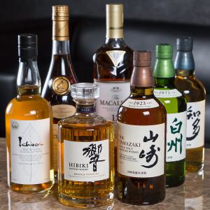 豊富なお酒を取り揃えております！飲み放題60分
