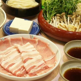 [Renewal Plan] Matsu-B Plan: Pork hotpot 3,200 yen [tax included] ★ 53% off all-you-can-drink to celebrate the renewal