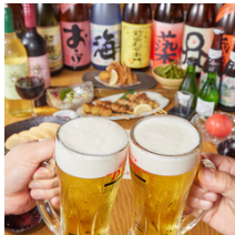 【包厢方案】宴会后派对【宴会时间90分钟/畅饮60分钟】(晚上8:20起)3000日元(含税)宴会后