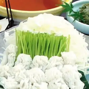 【今が旬!個室プラン】旬の味覚「はも鍋御膳コース」+飲み放題付き6,000円(税込)