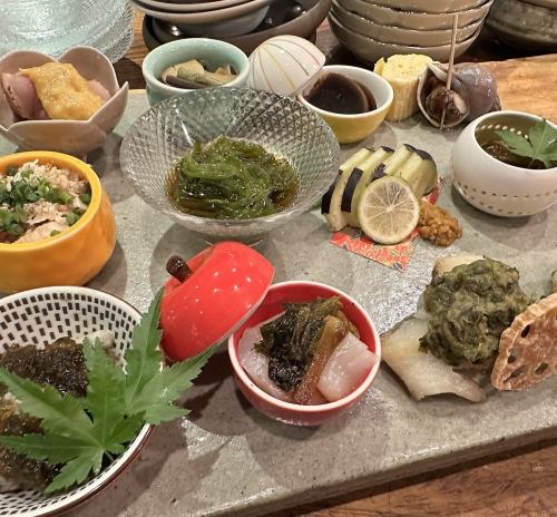 酒肴の数々　炭焼　蕎麦！