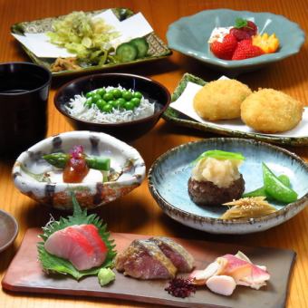 【ランチコース】月替わりのコース料理≪全6品≫4500円(税込)　※12時開始ご予約用