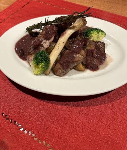 ◆Tender grilled lamb loin