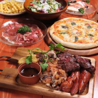 Euro-29 Specialty Genie Course with Meat Platter 10 dishes + 120 minutes all-you-can-drink 4,400 yen