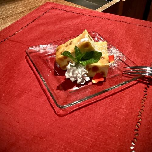 Pumpkin cheesecake