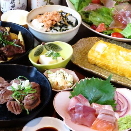 [120 minutes of all-you-can-drink included] Enjoy a relaxing Japanese dish ◎ Group banquet reservations now available! Japanese course with 9 dishes for 5,500 yen
