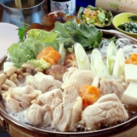 包含120分鐘暢飲 ◎ 休息一下！菜色豐富♪ 選擇您喜歡的火鍋套餐，僅需5,000日圓（含稅）