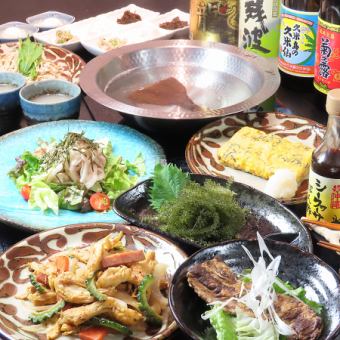 【2H飲み放題付き】本日の厳選オススメ沖縄料理6品5000円(税込)