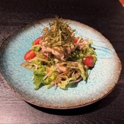 【サラダ】・アグーの入った・豚しゃぶサラダ