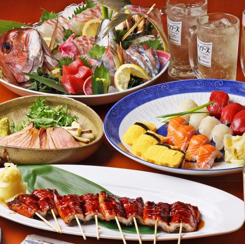 【贅沢な宴会に】豪快姿盛りがついた本気の和コース