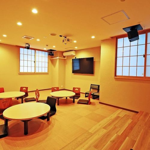 少人数から団体様まで対応可能な完全個室空間◎