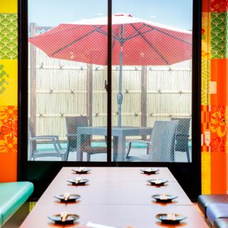 넓은 공간에서 느긋하게 연회를!