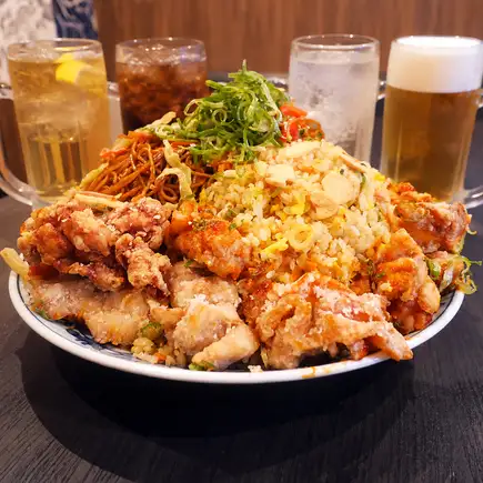 【3時間飲み放題歌い放題×デカうま腹パンDX】超破格ボリューム満点のお得なコース◆税込1980円