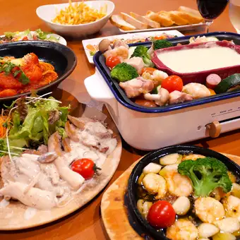 【3小時暢飲卡拉OK+起司火鍋】起司盛宴高級套餐 ◆ 4,980日圓(含稅)