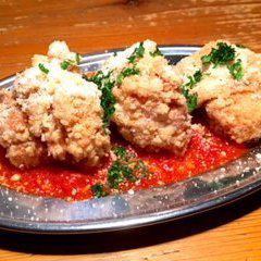 Yuzu's specialty! Deep-fried peach bird peach! [Garlic tomato] 3 pieces