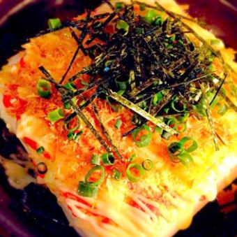 Baked mentaiko with cheese