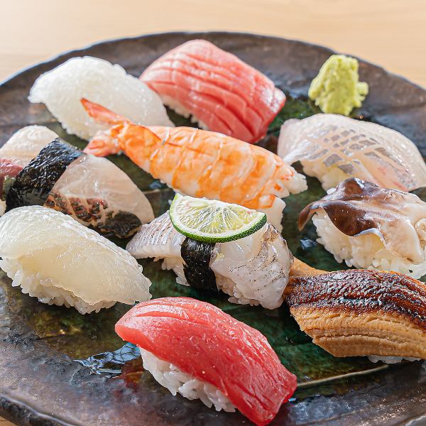 【当日のご注文OK】10貫コース 3,400円（税込）
