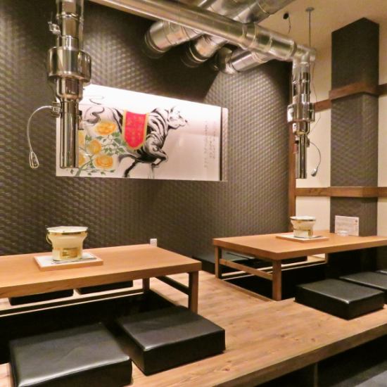 落ち着いた雰囲気が魅力の当店◎上質なお肉と雰囲気で贅沢気分を