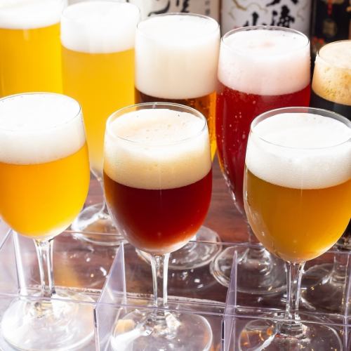 [3 types of your choice from a total of 14 types] Compare 3 types of craft beer♪