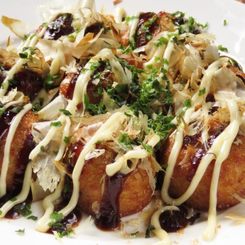 揚げたこ焼き