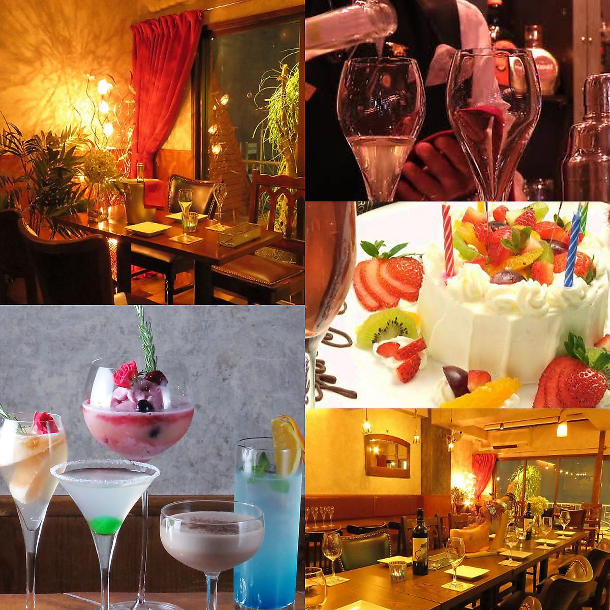 A café that boasts desserts that are sure to look good on social media♪ A dining experience that will satisfy even banquets and after-parties