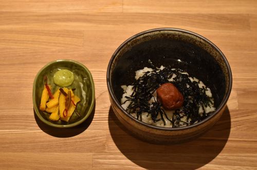 ・梅茶漬け