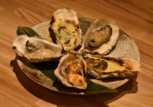 牡蠣5種食べ比べ