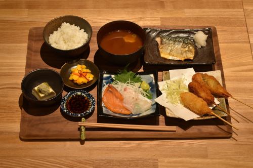 串揚げ定食