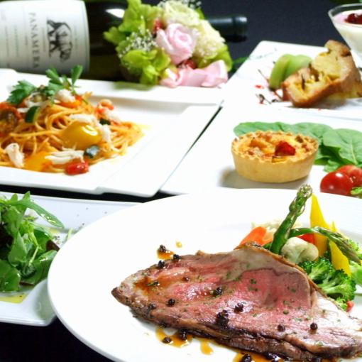 [Luxurious banquet] Enjoy the best of Style Cafe ★ Welcome/farewell party plan with 2 hours of all-you-can-drink ◆ 6,000 yen (tax included)