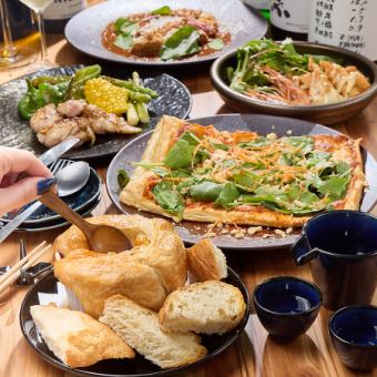 【90分飲み放題付き】スタンダードコース◆全8品5000円(税込)