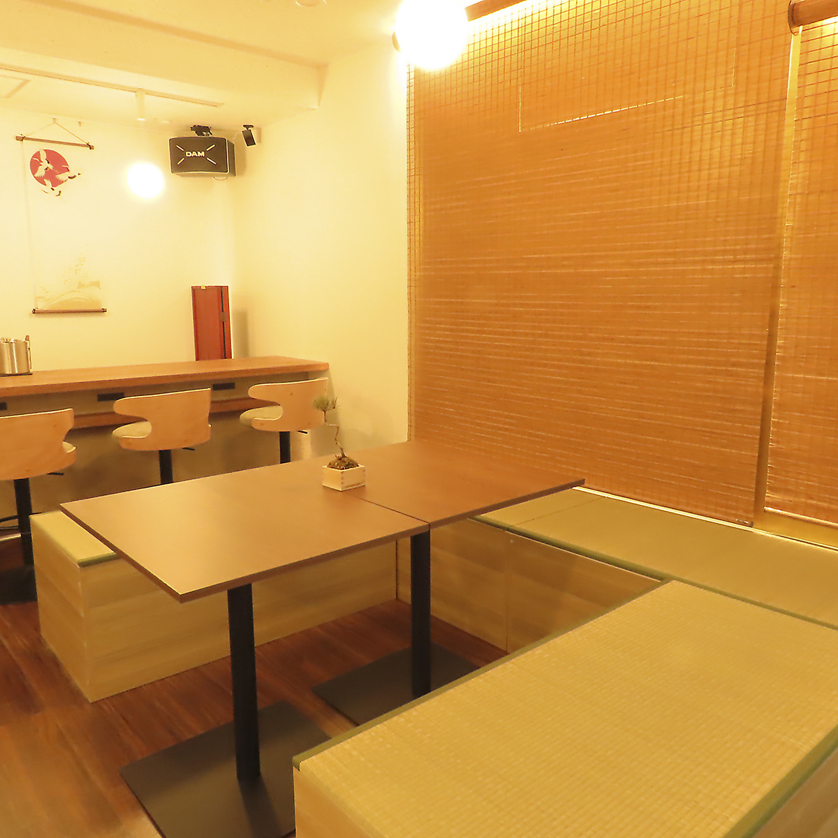 防音，カラオケ付きで周りを気にせず楽しめるお店