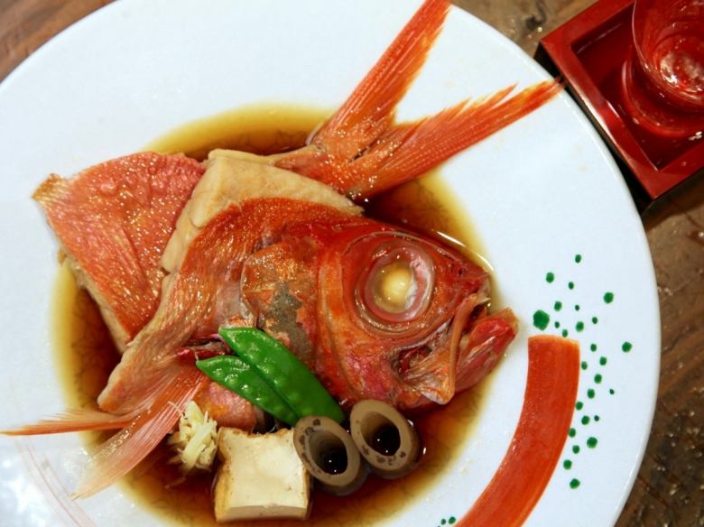 Boiled seasonal fish 850 yen~