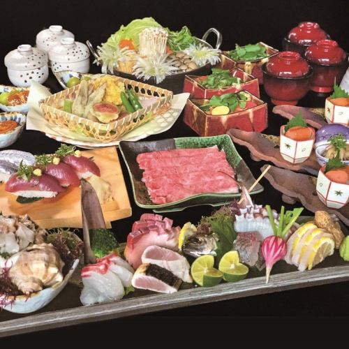 The recommended all-you-can-drink course is 500 yen off with a coupon!