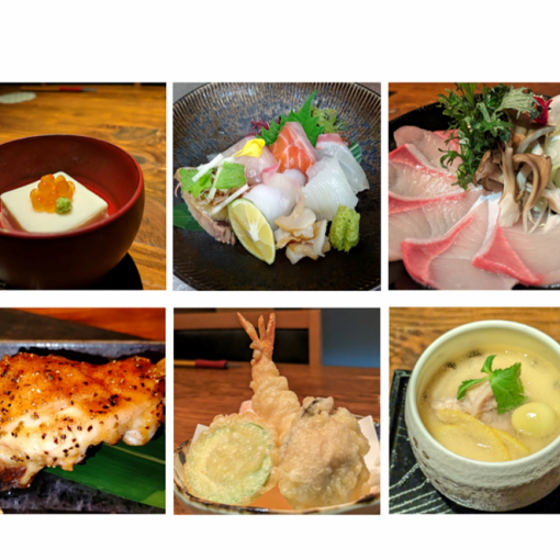 11/14～1/31【椿コース】お料理7品＋2時間飲み放題付[クーポン利用で]7000円→6500円(税込)
