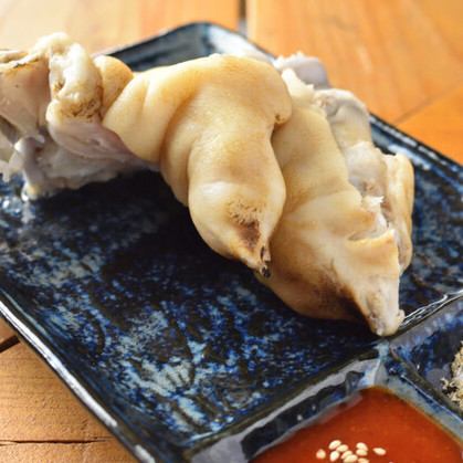 看板メニューの『豚足』