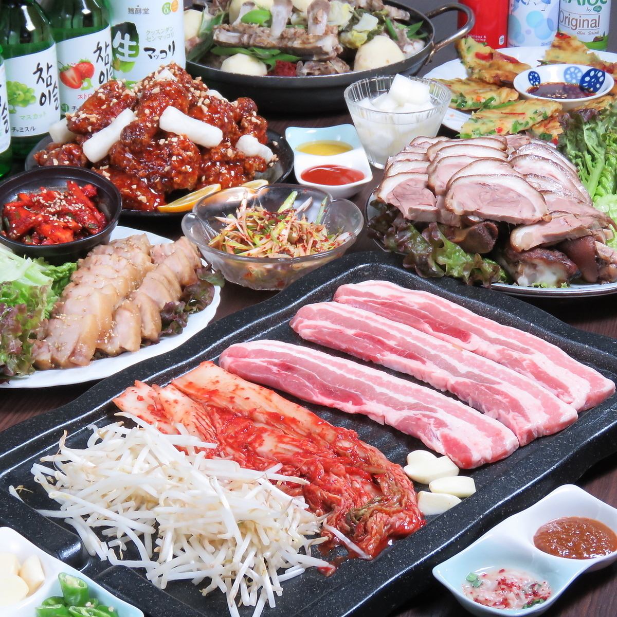 ◆◇絶品韓国グルメが平井で楽しめます☆大人気サムギョプサルやチキンもご用意♪◇◆